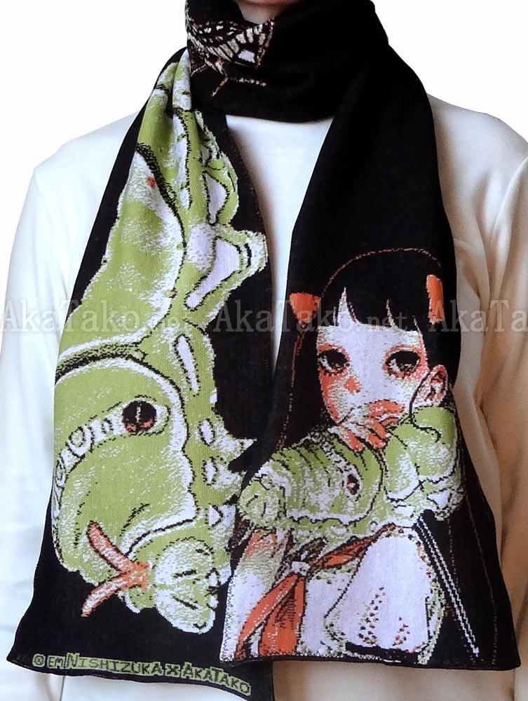 Em Nishizuka Cotton Scarf