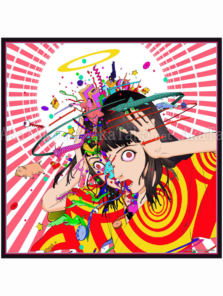 Shintaro Kago Licensed Silk Scarf