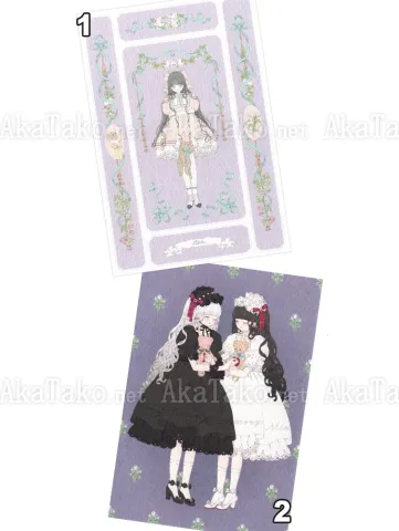 Kira Imai Postcard Group 16 - Lolita or Memory