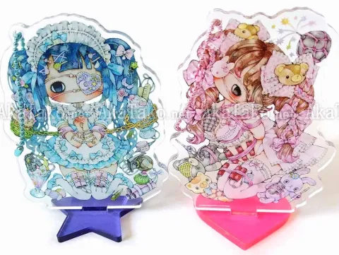 Tama Acrylic Stands - BLUE or PINK option