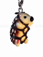 Hedgehog Kinbaku Charm front