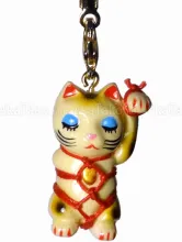 Lucky Cat Karada Kinbaku Charm front