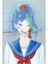 Chika Yamada Summer's Color Original Painting