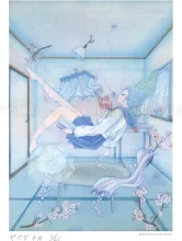 Chika Yamada Spring Breeze Print - detail