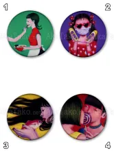 Kana Miyamoto Pin Group 3