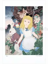 Takato Yamamoto Giclee Alice in Wonderland - sheet