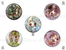 Tama pin SM Rose - Lidocaine Group - CHOICE OF FIVE STYLES