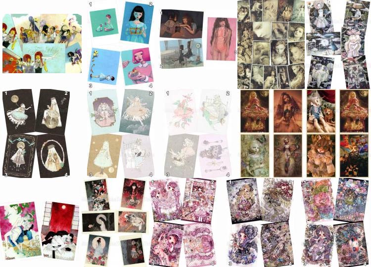 Japanese Art Postcards