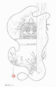 Takato Yamamoto The Blue Lion's Head original underdrawing