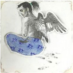 Aquirax Uno Broken Heart painting