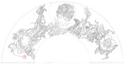 Takato Yamamoto Nosferatu Gazing into Empty Space Original Underdrawing