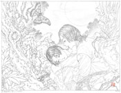 Takato Yamamoto Nosferatu Illusion Original Underdrawing