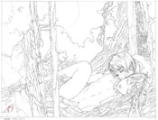 Takato Yamamoto Vampires Promise Original Underdrawng