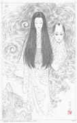 Takato Yamamoto Whose Head is This? You Who Have Eyes, Take a Good Look original underdrawing