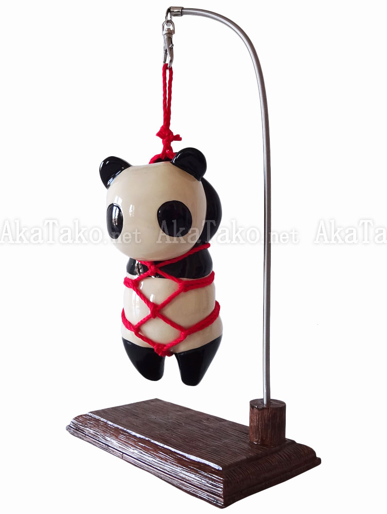 Suspended Panda Kinbaku Doll