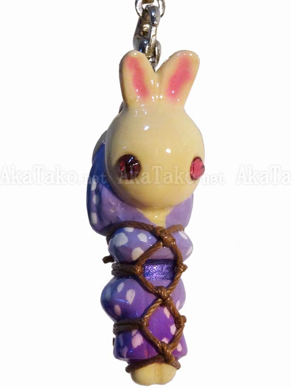 Purple Kimono Bunny Kinbaku Charm