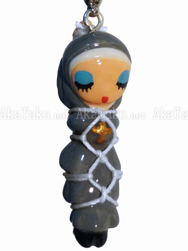 Kitanya Design Gray Nun Kinbaku Charm