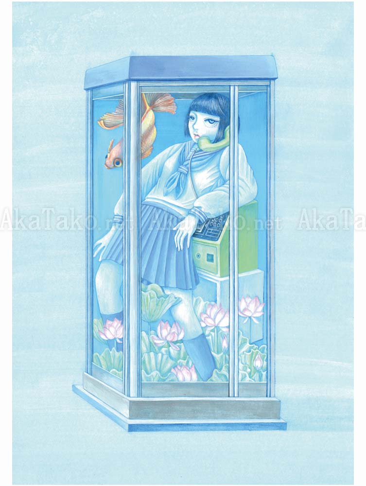 Chika Yamada Commonplace Paradise Painting