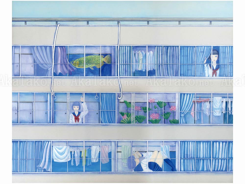 Chika Yamada Mirage Original Painting