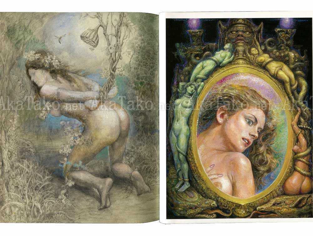 Erotic and Fantasy Utopia inside pages