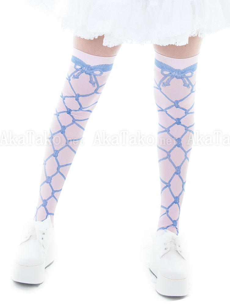 Hajime Kinoko Shibari Bondage Socks Blue