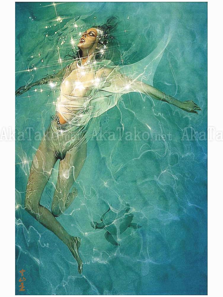 Hajime Sorayama poster Turtle