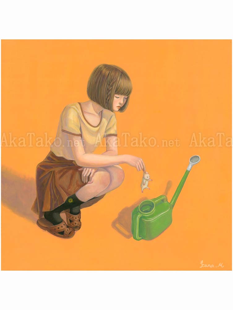 Kana Miyamoto Painting What Happened After School