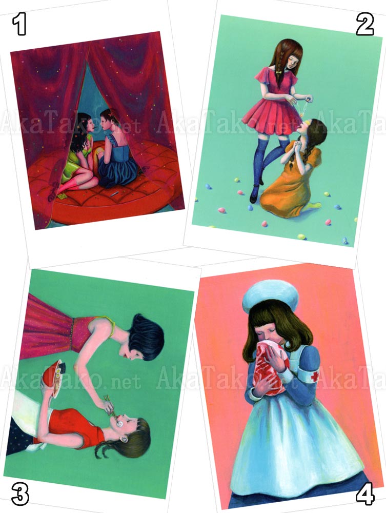 Kana Miyamoto Postcard Group 4