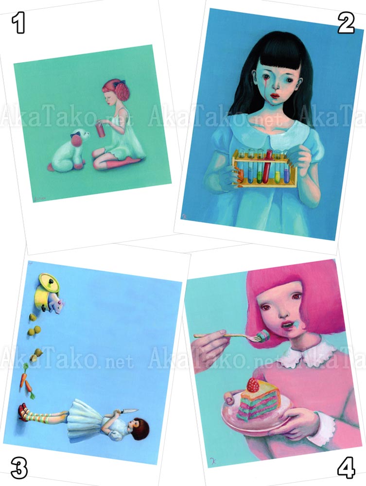 Kana Miyamoto Postcard Group 5