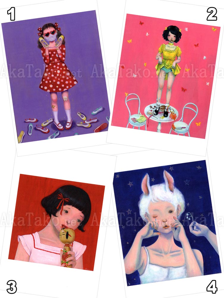 Kana Miyamoto Postcard Group 6