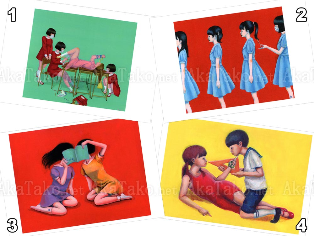 Kana Miyamoto Postcard Group 8