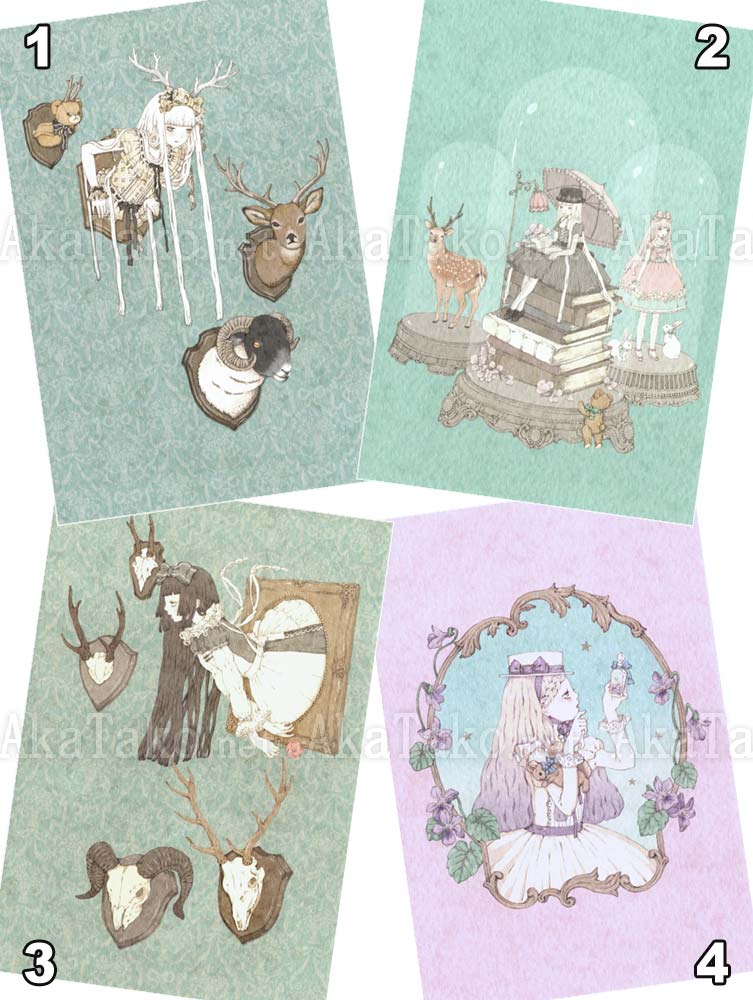 Kira Imai Postcard Group 4