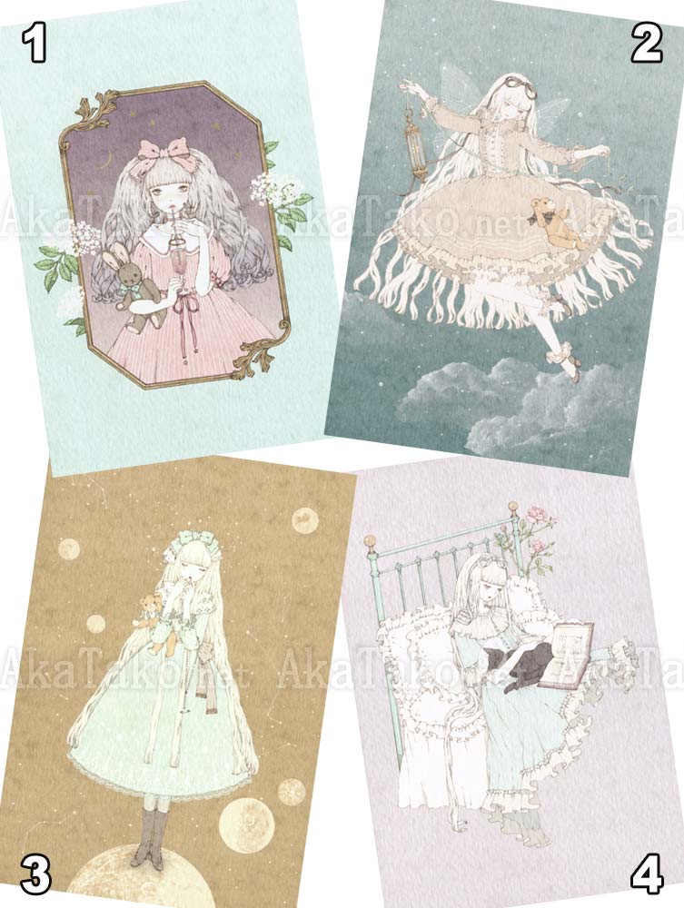 Kira Imai Postcard Group 6