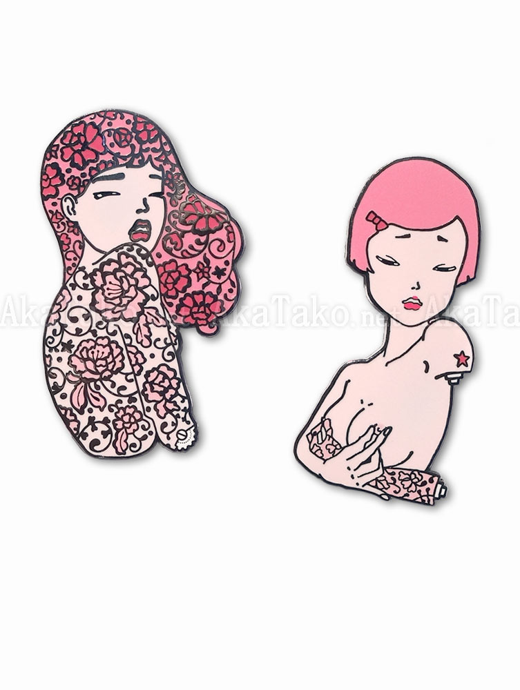 Makiko Sugawa Enamel Pin