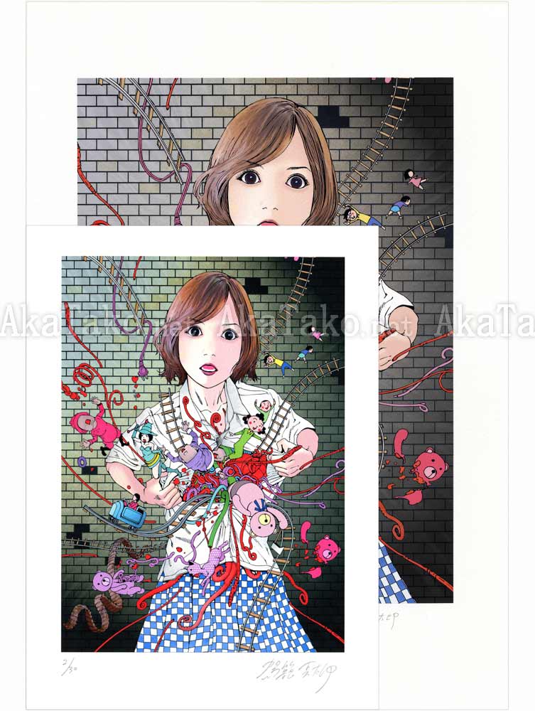 Shintaro Kago Murder Art Through the Ages size comparison