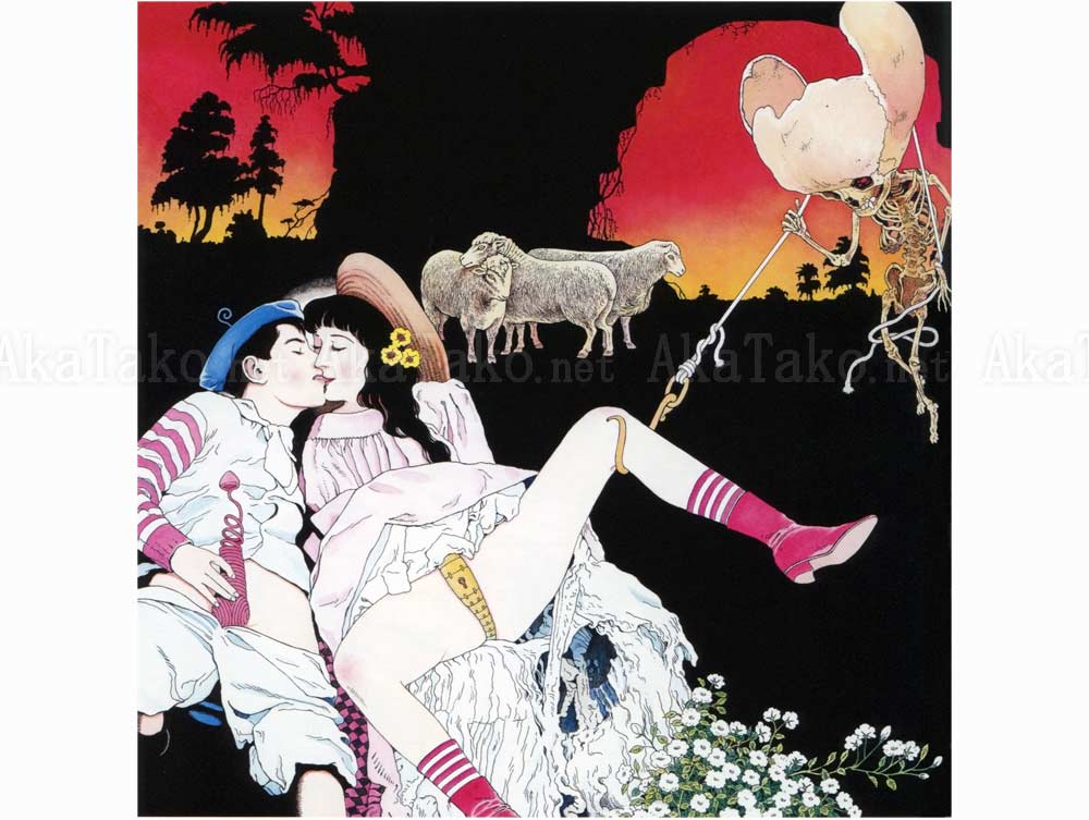 Suehiro Maruo CD Jacket painting Suehiro Maruo CD Jacket painting