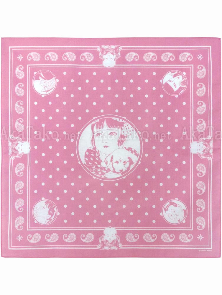 Suehiro Maruo Midori Bandana Pink