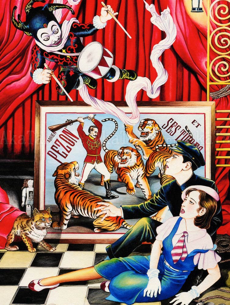 Suehiro Maruo Print 4 Nihil Tention