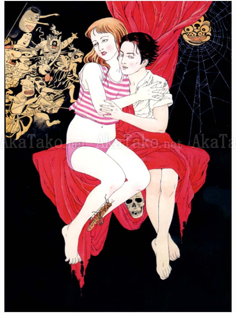 Suehiro Maruo Sacrifice painting Suehiro Maruo Sacrifice painting