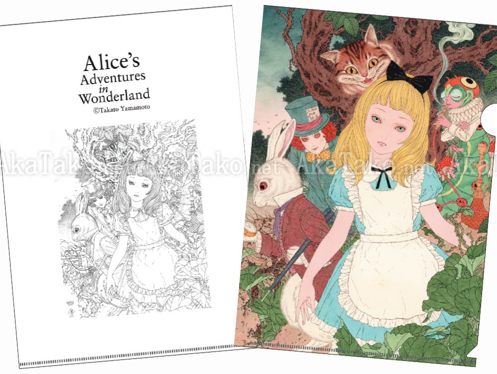 Takato Yamamoto Alice Clear File Alice in Wonderland