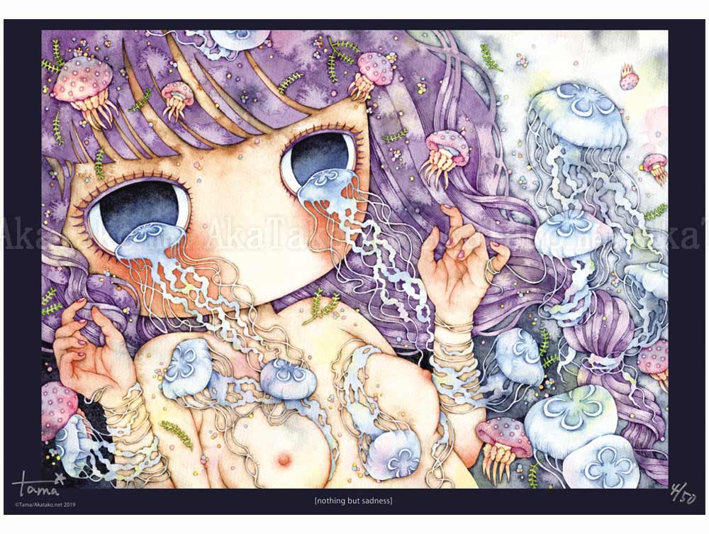 Tama Nothing But Sadness poster SIGNED