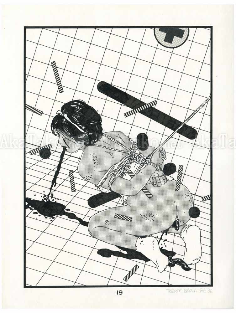 Trevor Brown Black and White original 19