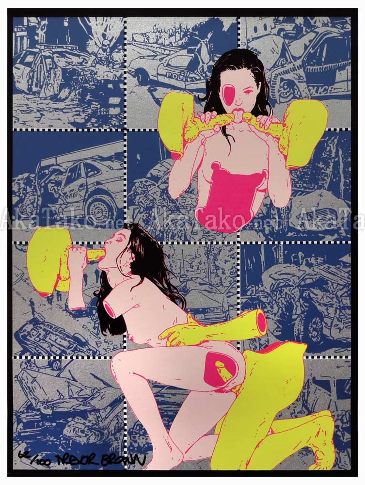 Trevor Brown Crash Babies print 2