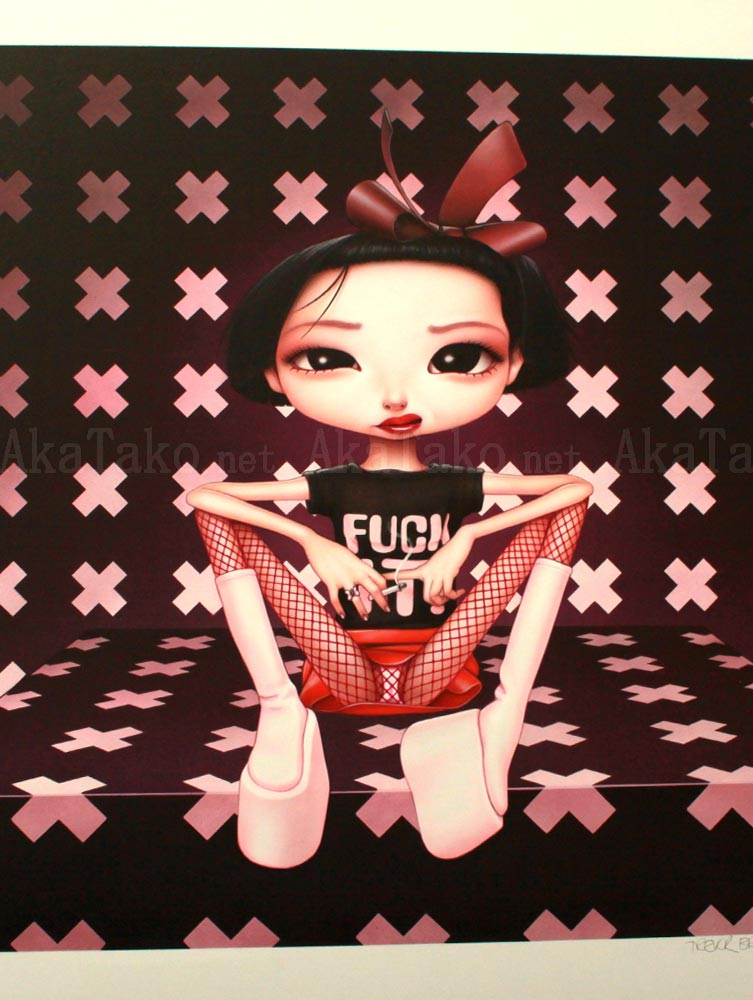 Trevor Brown Fuck It painting