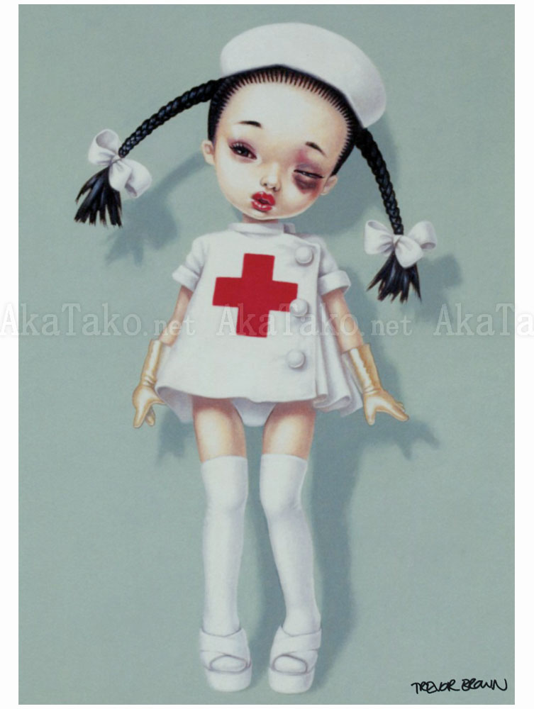 Trevor Brown Nursie poster SIGNED