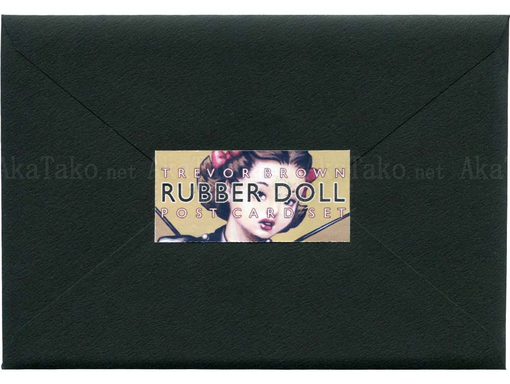 Trevor Brown Rubber Doll Postcards