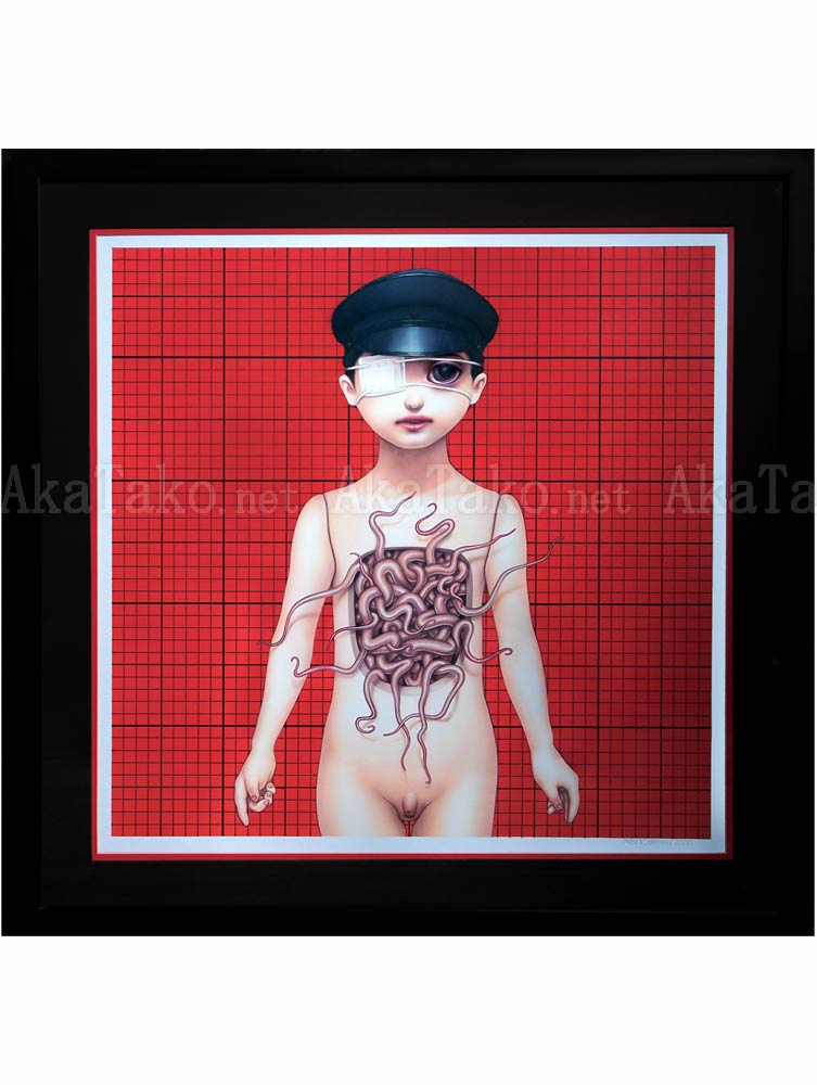 Trevor Brown Worm Boy painting