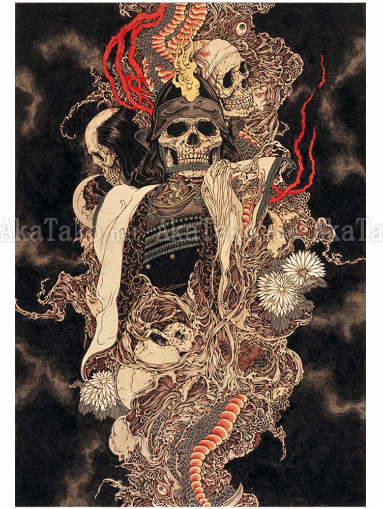 Takato Yamamoto Warring Land Holocaust painting