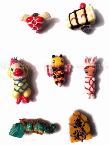Kinbaku Pins and Magnets SAMPLES