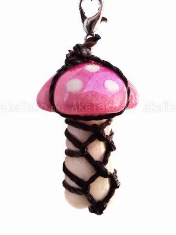 Poison Mushroom Kinbaku Charm front